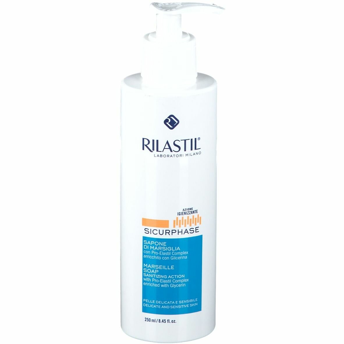 Rilastil sicurphase sapone marsiglia 250 ml