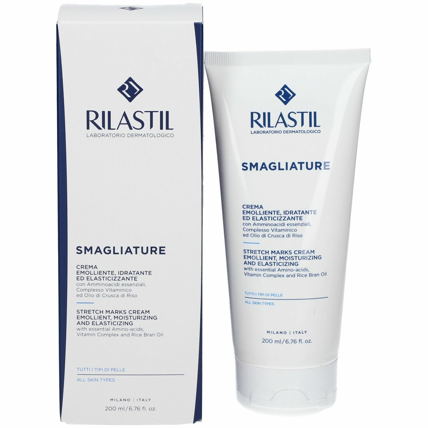 Rilastil smagliat crema 200ml nf