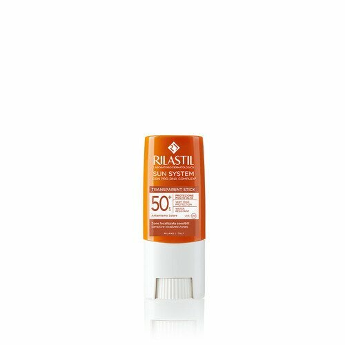 Rilastil Sun System Stick Solare 50+ Trasparente 8,5 ml