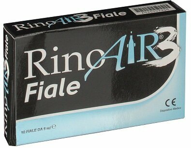 RinoAIR 3 Decongestionante nasale 10 fiale x 5 ml