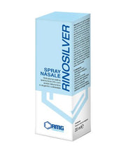 Rinosilver soluzione salina ipertonica 3% con acido ialuronico e argento colloidale spray nasale 20 ml