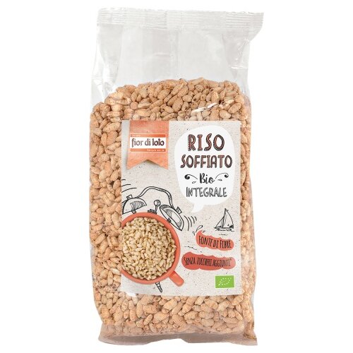 Riso integrale soffiato biologico 125 g