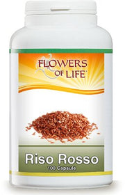 Riso rosso 100 capsule flowers of life