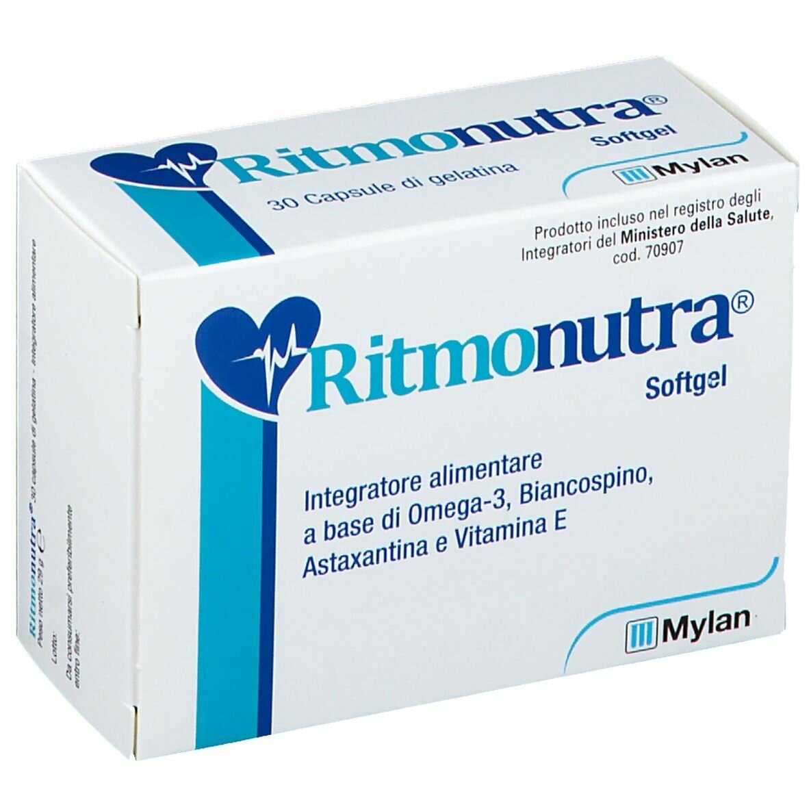 Ritmonutra 30 capsule di gelatina softgel