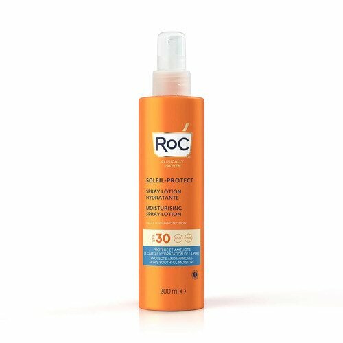 RoC Lozione Spray Solare Corpo SPF30 Idratante 200 ml