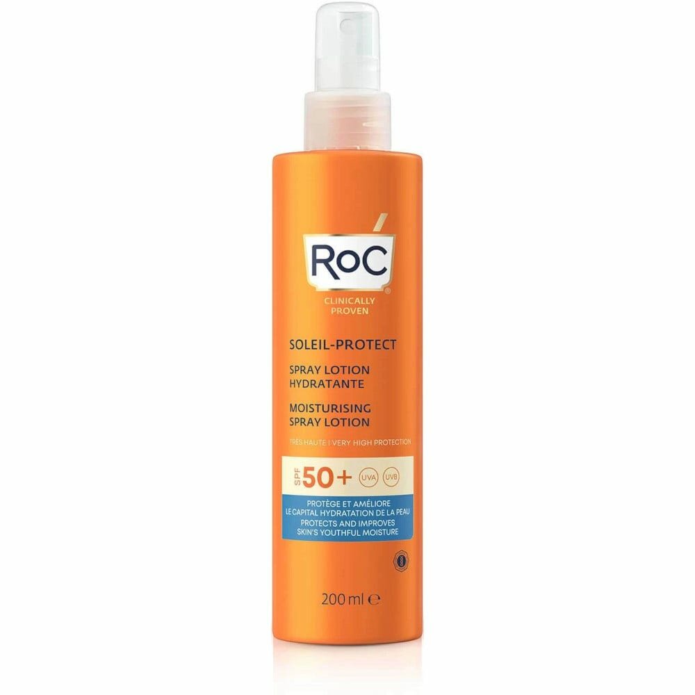 Roc lozione spray soluzione corpo spf 50+idr