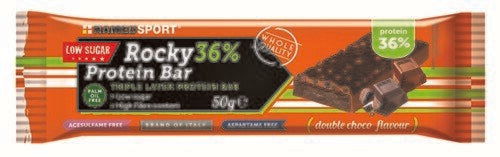 Rocky 36% protein bar double choco barretta 50 g