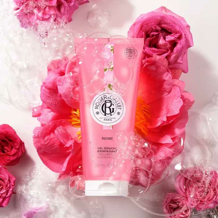 Roger & Gallet Rose Gel Doccia di Benessere 200 ml