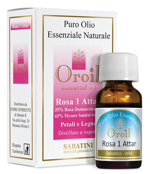 Rosa 1 attar olio essenziale 5 ml
