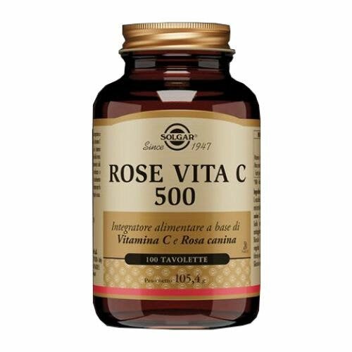 Rose vita c 500 solgar 100 tavolette