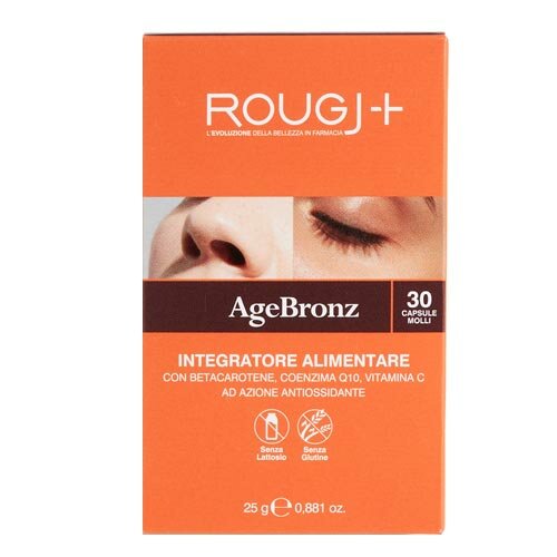 Rougj Agebronz Integratore Coenzima Q10 30 Capsule