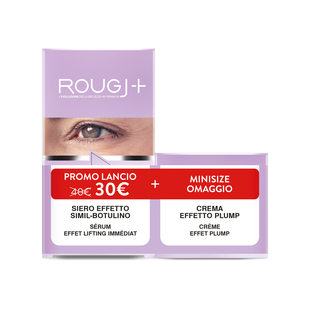 Rougj kit siero effetto simil-botulino duo