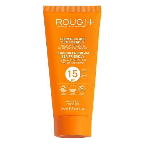 Rougj Solare Crema Corpo e Viso SPF15 Protezione Media 100 ml