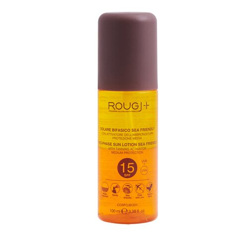 Rougj Suntech Spf15 Bifasico Intensificatore Abbronzatura 100 ml