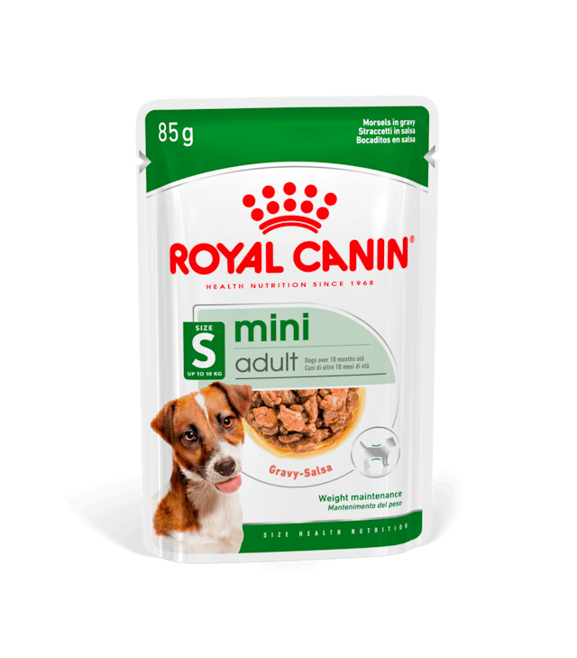 Royal canin mini adult bocconcini in salsa per cani 85g