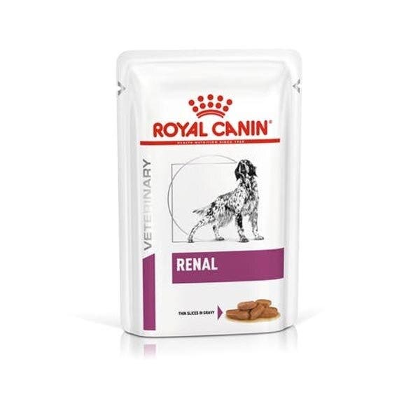 Royal canin veterinary diet renal straccetti in salsa per cani 12x100g