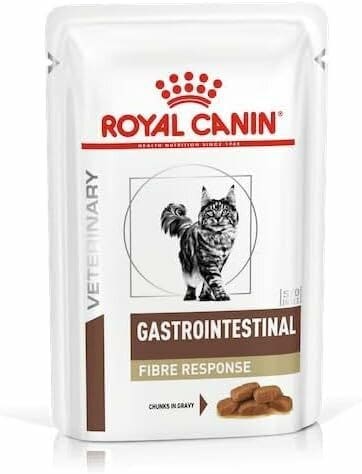 Royal canin veterinary gastrointestinal fibre response alimento dietetico per gatti 12x85g