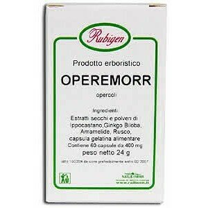Rubigen operemmorr integratore emorroidi 60 capsule