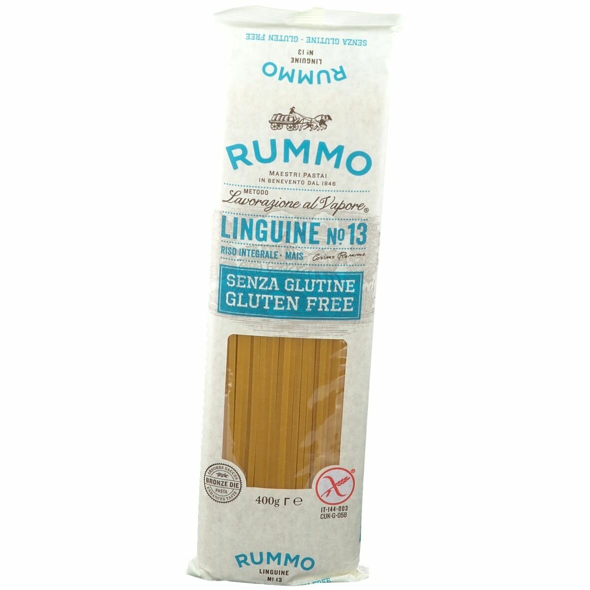 Rummo linguine n13 di riso integrale e mais 400 g