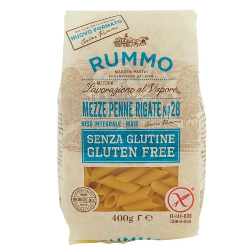 Rummo mezze penne rigate numero 28 400 g