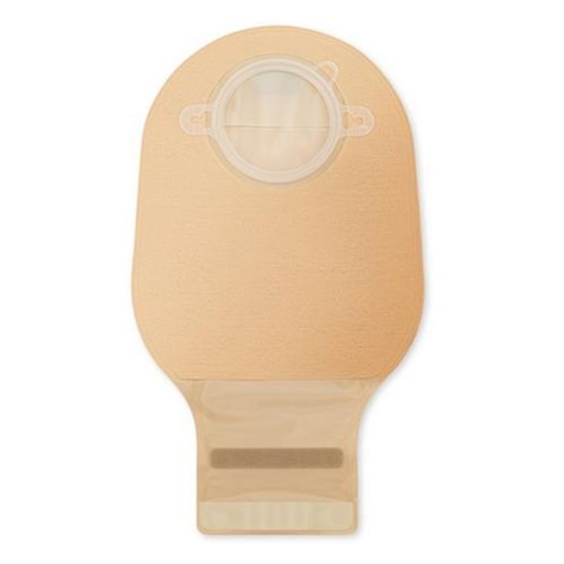 Sacca anatomica per ileostomia foldup aperta sistema protezione integrato flangia per cintura nova 2 opaca con velcro diametro 55mm 10 pezzi+1morsetto