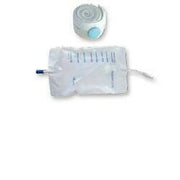 Sacca di drenaggio gamba per incontinenza standard in pvc con tubo di raccordo diritto 10cm rubinetto di scarico e valvoalvola antireflusso capienza 750ml 10 pezzi