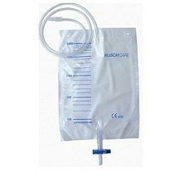 Sacca di drenaggio letto per incontinenza 2000ml in pvc convalvola di non ritorno con tubo di raccordo130cm monouso diametro 5x7mm 30 pezzi