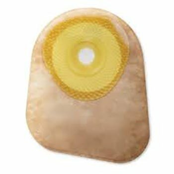 Sacca per colostomia con barriera protettiva idrocolloidaleautoportante opaca moderma flex c 15/55 mm 30 pezzi + 30 coprifiltro