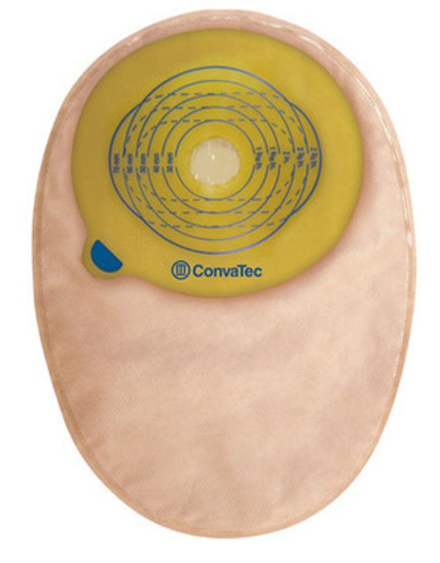 Sacca per colostomia esteem+ fondo chiuso pretagliato 25 mm con finestra standard 30 pezzi