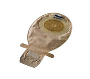 Sacca per ileostomia con hide/away aperta ricoperta in tessuto non tessuto con velcro 25mm misura midi 420ml 30 pezzi