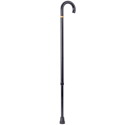 Safety Bastone Regolabile In Alluminio Manico Curvo