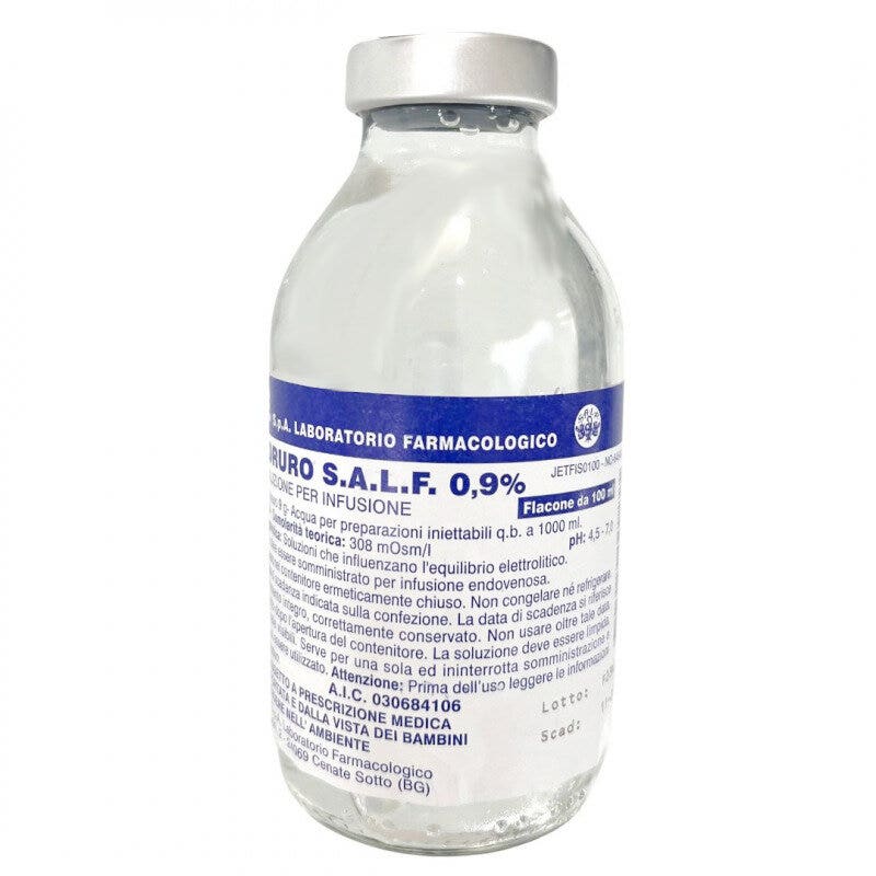 Salf sodio cloruro 0,9% 1 flacone 100ml