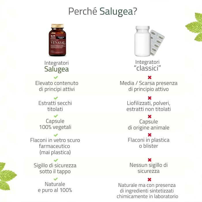 Salugea Venasal per Circolazione Venosa 60 capsule