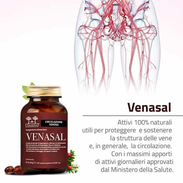 Salugea Venasal per Circolazione Venosa 60 capsule