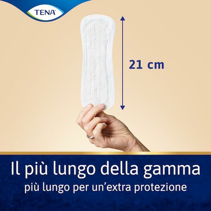 Salvaslip lungo lights by tena long 20 pezzi