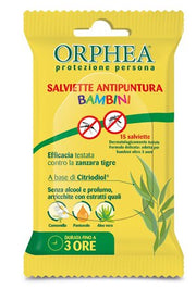 Salviette antipuntura bambini 15 pezzi 124 g