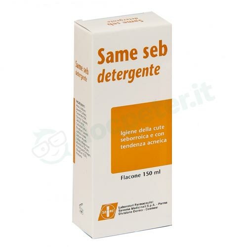 Same seb liquido detergente pelli grasse 150 ml