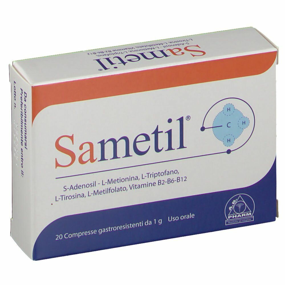Sametil integratore per stanchezza 20 compresse