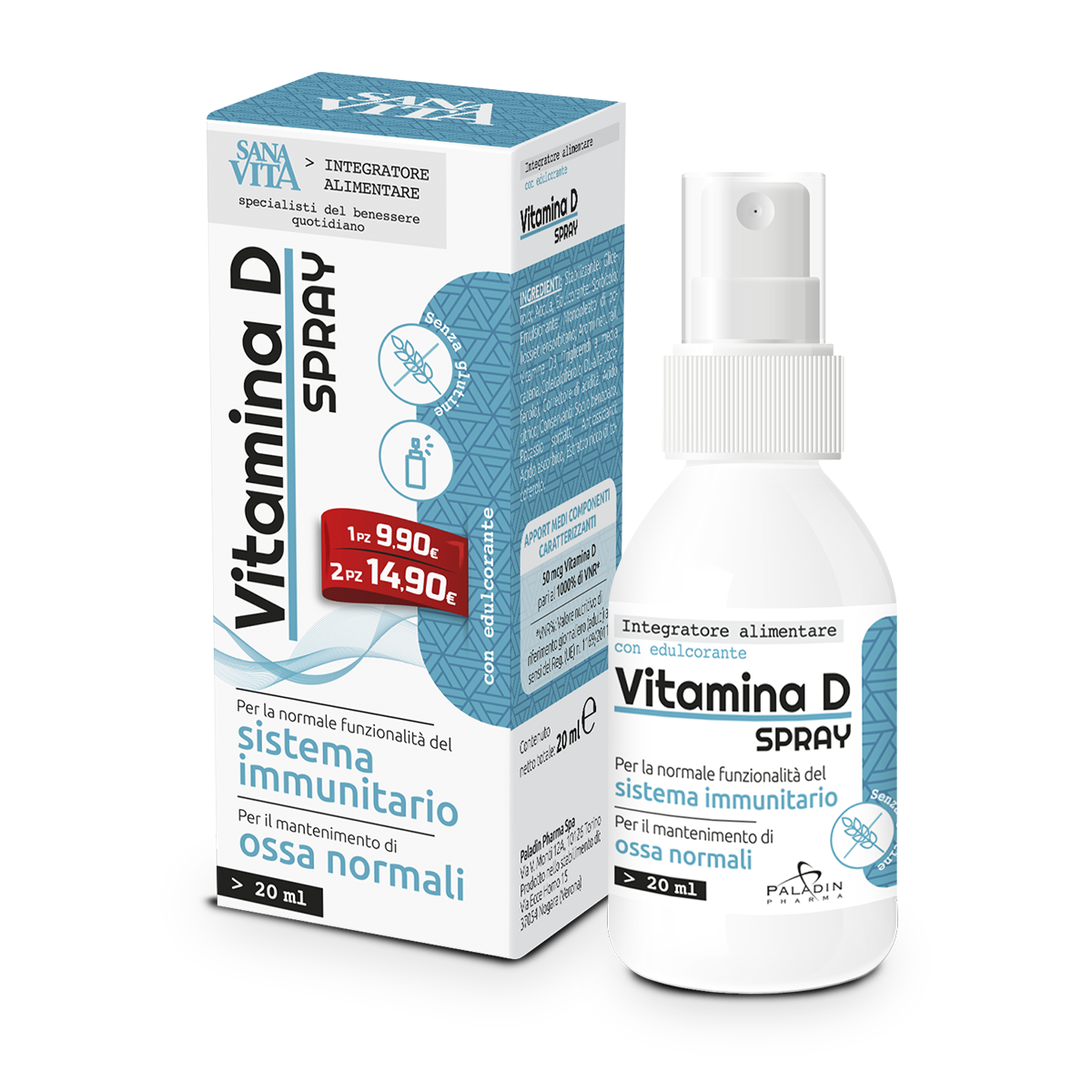 Sanavita vitamina d spray