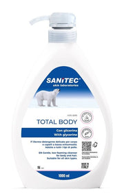 Sanitec skin lab total body sapone con glicerina 1 litro