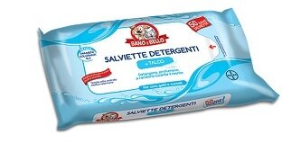 Sano e bello salviette detergenti talco 50 pezzi