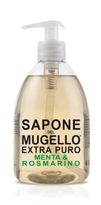 Sapone del mugello liquido extra puro menta e rosmarino 500 ml