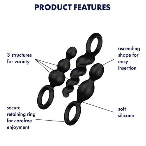 Satisfyer Booty Call Plug Anali Nero