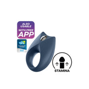 Satisfyer royal one connect applicatore anello blu