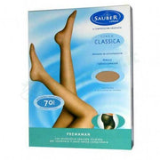Sauber Linea Classica Collant Pre-maman 70 Den Neutro Beige Taglia 2
