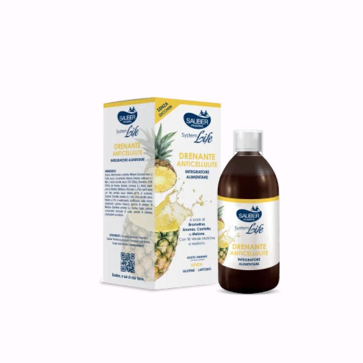 Sauber system life drenante anticellulite 500ml
