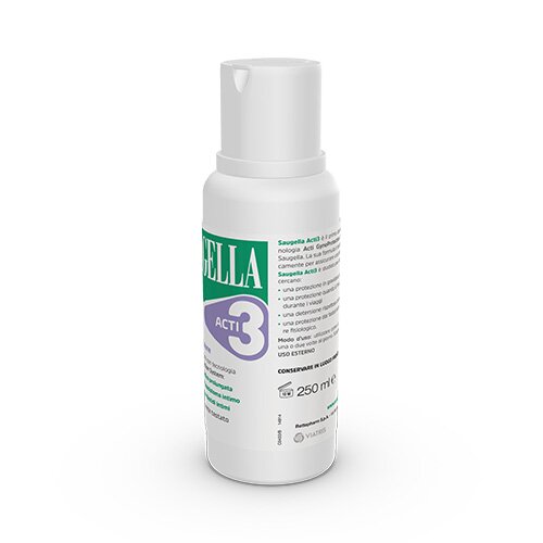 Saugella ACTI3 Detergente Intimo Tripla Protezione 250 ml