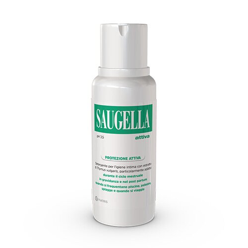 Saugella Attiva Detergente Intimo Ph 3.5 Antibatterico 250 ml