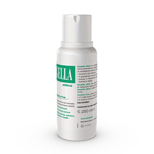 Saugella Attiva Detergente Intimo Ph 3.5 Antibatterico 250 ml
