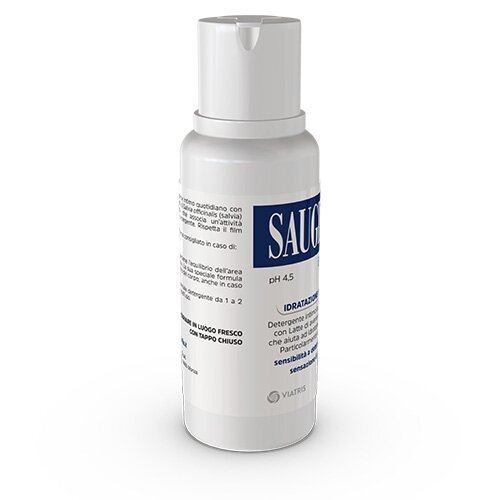 Saugella Idraserum Detergente Intimo Emolliente Idratante 200 ml